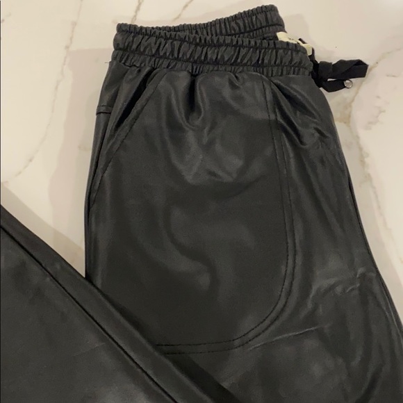 Max Studio Faux Leather Pants - Picture 5 of 7
